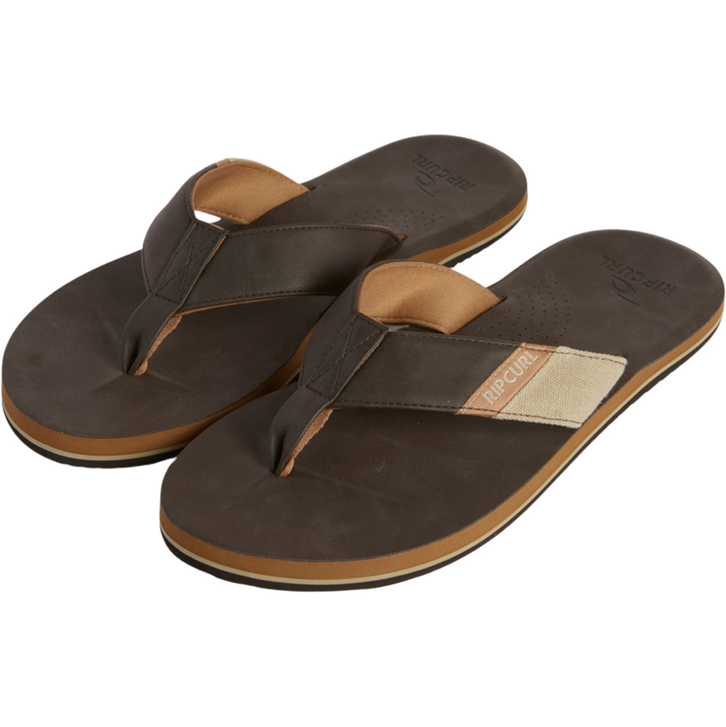 2026 Rip Curl Herre Oxford Bloom Åben Tå Sandaler 1C2MOT - Brown